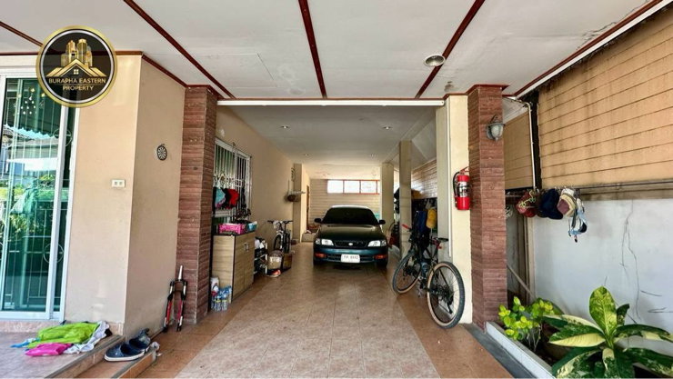 picture Urgent sale! Mangmee Srisuk Village, corner unit, Sriracha District, Chonburi Province. - 5/9