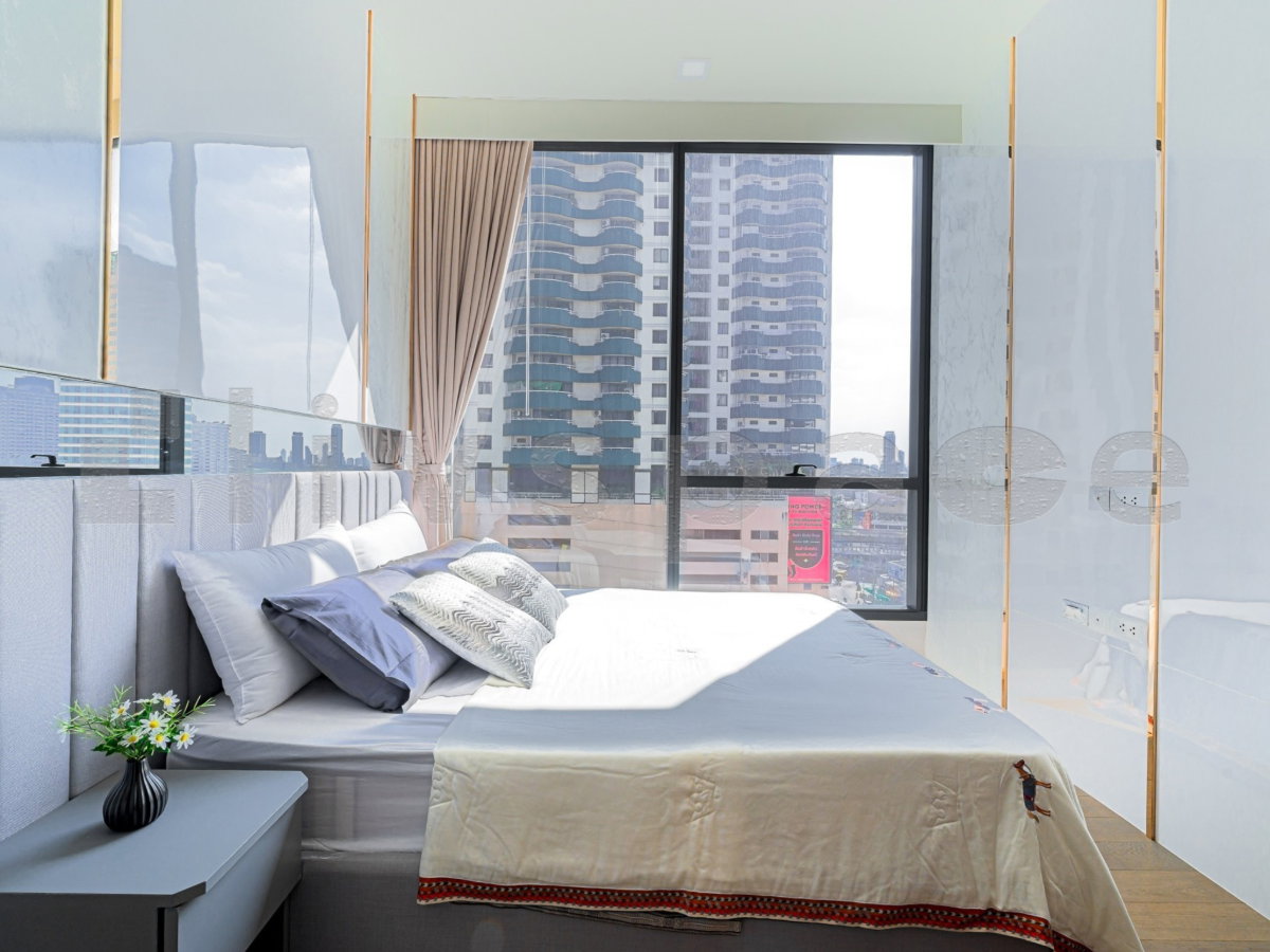 รูป ▚ LJ195ツ ให้เช่า: Celes Asoke ✨ 1BR 35 ตร.ม. ทำเลสุดปังยูนิตหายาก ทิศไม่ร้อน เฟอร์ครบครัน สะดวกทั้ง BTS และ MRT พร้อมเข้าอยู่ทันที! - รูปที่ 5/9