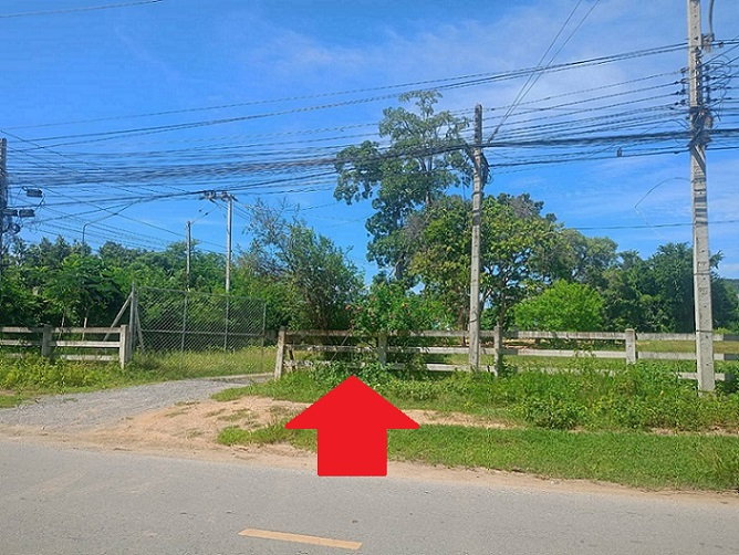 รูป ที่ดินเปล่า ปากน้ำปราณ ใกล้ทะเลปราณบุรี รหัสแฟ้ม67-00335 หรือ 31257-0001 ติดต่อคุณสุชาติ - รูปที่ 1/11