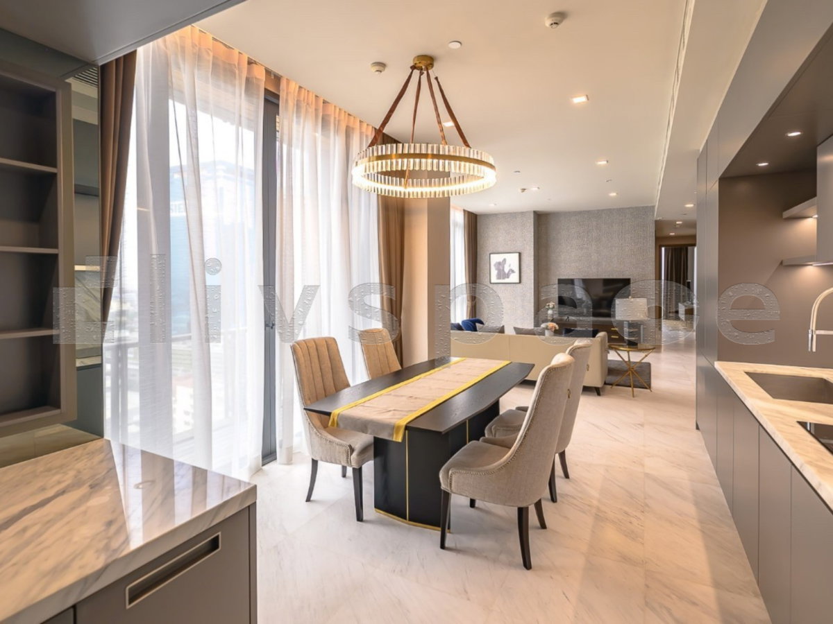 รูป ▚ LJ194ツ ให้เช่า: The Monument Thonglo ✨ 2BR 125 ตร.ม. ชั้นสูง ทิศไม่ร้อน เลี้ยงสัตว์ได้ (Pet-Friendly) คอนโดหรูลิฟต์ส่วนตัว พร้อมเข้าอยู่! - รูปที่ 4/17