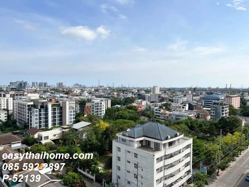 รูป P-52139 — ให้เช่าคอนโด ชั้น 12 Rhythm Sukhumvit 50 รูปแบบ 1 ห้องนอน วิวเมือง ใกล้ BTS อ่อนนุช 085-592-2897 Line: @easythaihome - รูปที่ 9/9