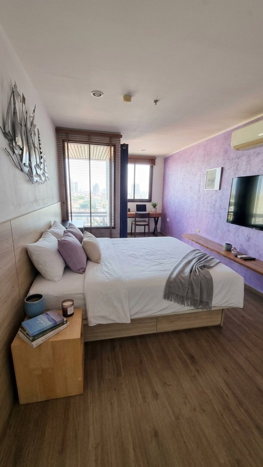 รูป ให้เช่า 🔥 U Delight Residence Riverfront Rama 3 🔥 2 ห้องนอน เฟอร์นิเจอร์ และ เครื่องใช้ไฟฟ้าครบ  - รูปที่ 3/6