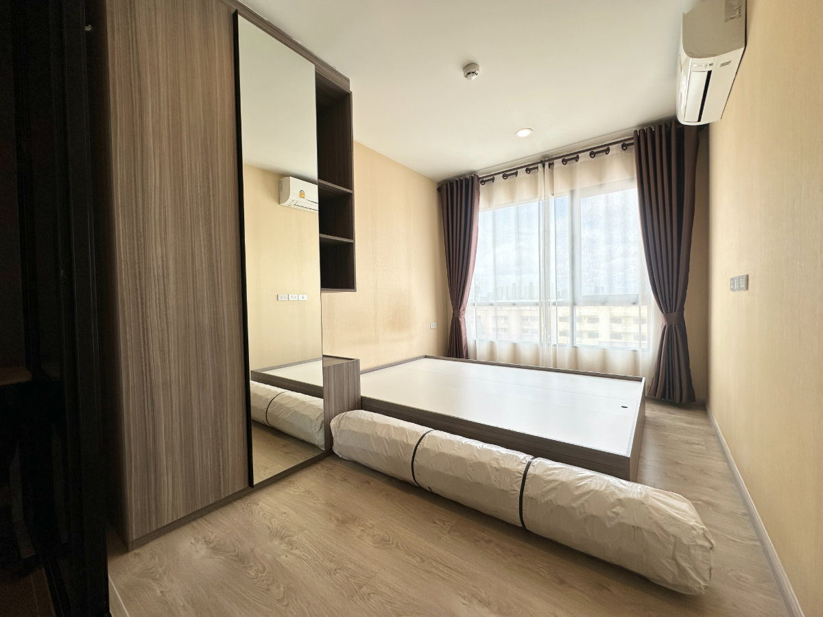 รูป 🔥2 ปีลดได้ / Sofa Bed ตัว L ปรับนอนได้ / ของครบมี ค.ซักผ้า/ไม่โดนแดดบ่าย 🔥 : ให้เช่าคอนโด The Origin Sukhumvit 105 ของครบ BTS แบริ่ง ซอย ลาซาล - รูปที่ 4/15