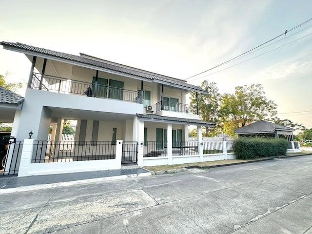 รูป MHR150 บ้านเดี่ยวซื่อตรง บางบัวทอง 340 เฟอร์ฯ ใหม่ทั้งหลัง มีเรือนรับรองแยก เหมาะทำ Home Office! - รูปที่ 5/10