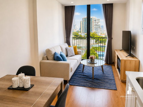 PM038087 ✨Flash Deal ✨ Noble BE33 (1Bed 1Bath 34.5 SQM.) พร้อมอยู่ ! เพียง 26,000 บาทต่อเดือน Tel.0981315848 @propmatch
