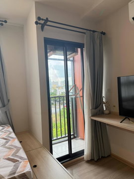 🎉 For Rent Condo THE MUVE BANGNA Building , Floor 8,Studio, Room size 24 sqm