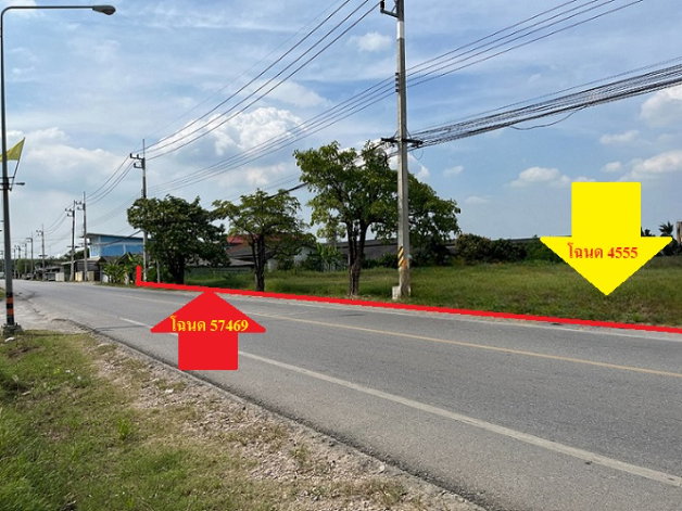 รูป ที่ดินเปล่าหน้ากว้าง 100 ม. บ้านใหม่ สามพราน นครปฐม รหัสแฟ้ม67-00388 หรือ 31188-0001 ติดต่อคุณสุชาติ - รูปที่ 7/9