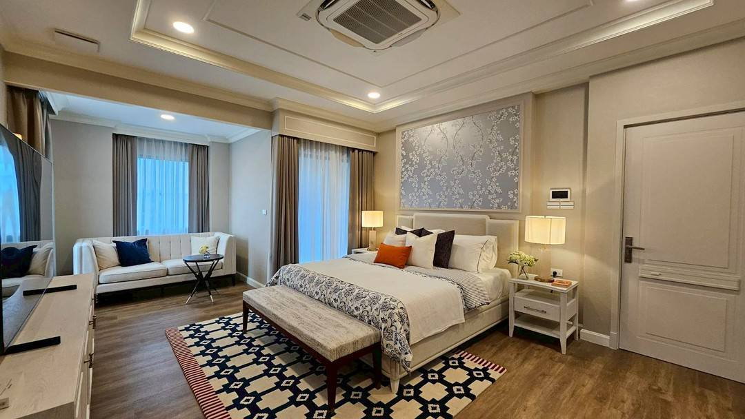 รูป ให้เช่าบ้านหรู Nantawan พระราม 9 กรุงเทพกรีฑา Le Baron Fully Furnished - รูปที่ 7/13