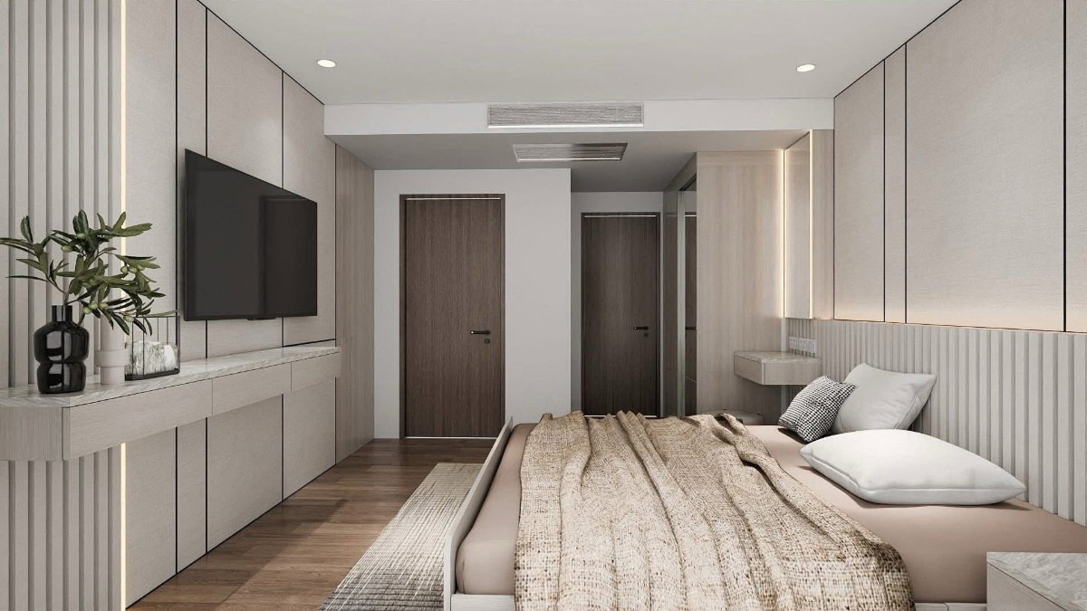 รูป (BB134) Supalai Oriental Sukhumvit39 ห้องใหม่ ตกแต่ง built-in อย่างดี BTS พร้อมพงษ์ และ MRT เพชรบุรี ใกล้ห้างมีรถ shuttle bus ฟรี รับ-ส่ง BTS และ MRT - รูปที่ 5/11