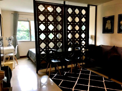 คอนโดให้เช่า :  Condo One Thonglor - Studio 35sqm. BTS Thonglor 5mins walk/ Available Now