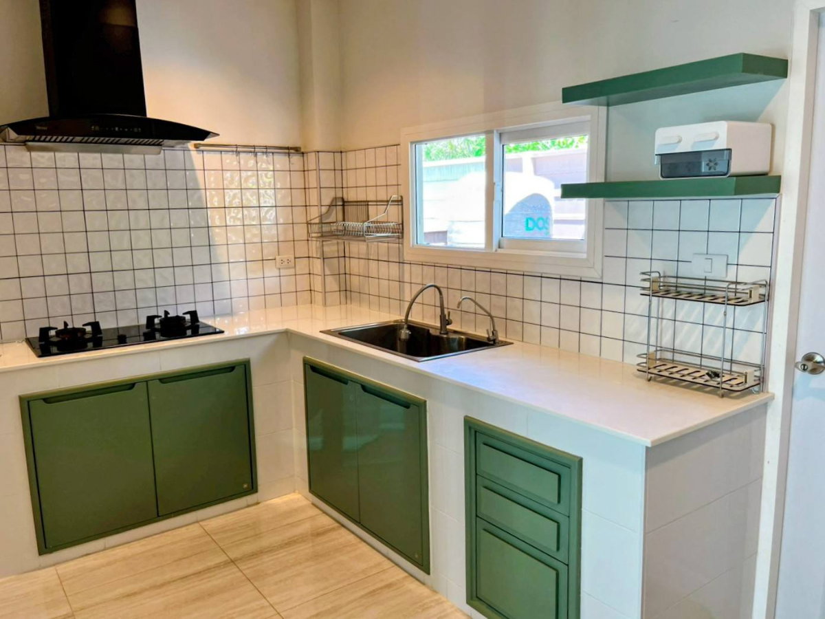 รูป R-095 🏡 บ้านเช่าเชียงใหม่สุดหรู | Palm Ville ข่วงสิงห์ อบอุ่นน่าอยู่ ✨ พร้อมเข้าอยู่ บรรยากาศดี เป็นส่วนตัว - รูปที่ 15/30