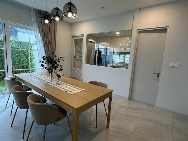 รูป MHR149 บ้านใหม่ติดคลับเฮาส์  หันทิศเหนือ เช่าบ้านเดี่ยวหรู Villaggio 3 ศรีนครินทร์-บางนา 75 ตร.ว. เฟอร์ครบพร้อมอยู่ - รูปที่ 12/12