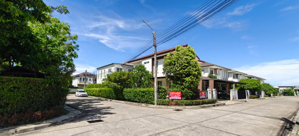 picture For Sale : 2-Storey Detached House (corner plot) in Manthana Ramintra-Wongwean Project - 2/26