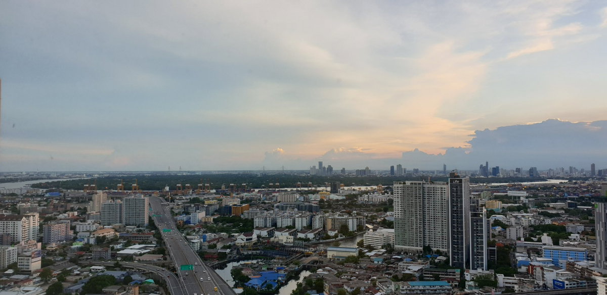 รูป 🔥ขาย คอนโด  The Base Park West เดอะ เบส พาร์ค เวสต์ ชั้นสูง  วิวโค้งแม่น้ำเจ้าพระยา unblocked view✅ ตกแต่งสวยเฟอร์นิเจอร์ครบพร้อมเข้าอยู่ - รูปที่ 5/13