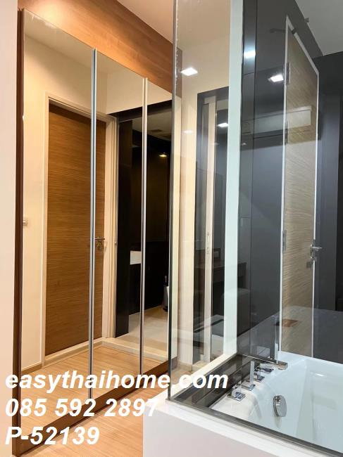 รูป P-52139 — ให้เช่าคอนโด ชั้น 12 Rhythm Sukhumvit 50 รูปแบบ 1 ห้องนอน วิวเมือง ใกล้ BTS อ่อนนุช 085-592-2897 Line: @easythaihome - รูปที่ 4/9