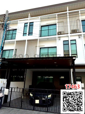 เช่าทาวน์โฮม กรุงเทพมหานคร : เช่า ทาวน์โฮม 3 ชั้น โครงการ Patio ศรีนครินทร์ - พระราม 9 