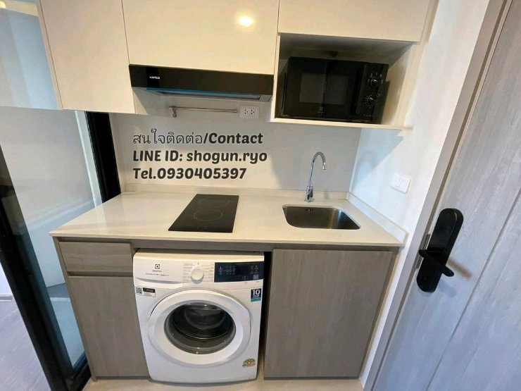 รูป คอนโด duplex ออริจินปลั๊กแอนด์เพลย์ รามคำแหง 103 พท. 34 ตรม. เฟอร์ครบ ส่วนกลางหรู rooftop pool, gym - รูปที่ 5/19