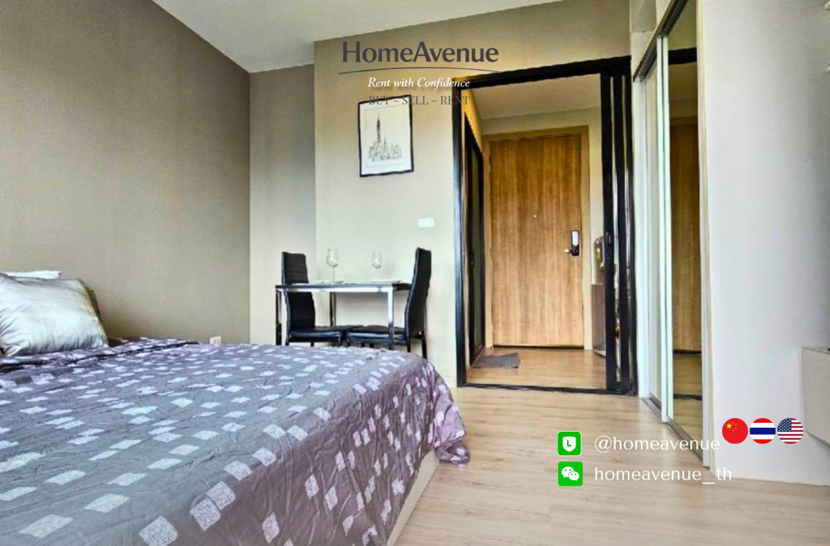 picture ✨ 1-Bedroom (Studio) 🚇 Near MRT Rama 9💥📲 Line: @homeavenue ⭐HA-756 - 4/9
