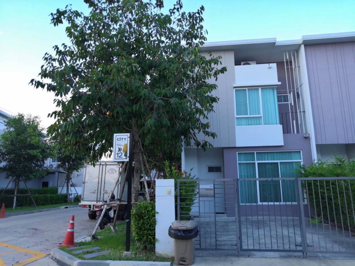 รูป ✅ ขายทาวน์โฮม 2 ชั้น หลังมุม ติด รร.สวนกุหลาบ ธนบุรี ✅ Citysense Rama 2-Thakham -  ซิตี้เซนส์ พระราม 2-ท่าข้าม - รูปที่ 1/14