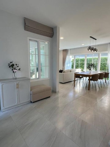 รูป MHR149 บ้านใหม่ติดคลับเฮาส์  หันทิศเหนือ เช่าบ้านเดี่ยวหรู Villaggio 3 ศรีนครินทร์-บางนา 75 ตร.ว. เฟอร์ครบพร้อมอยู่ - รูปที่ 11/12