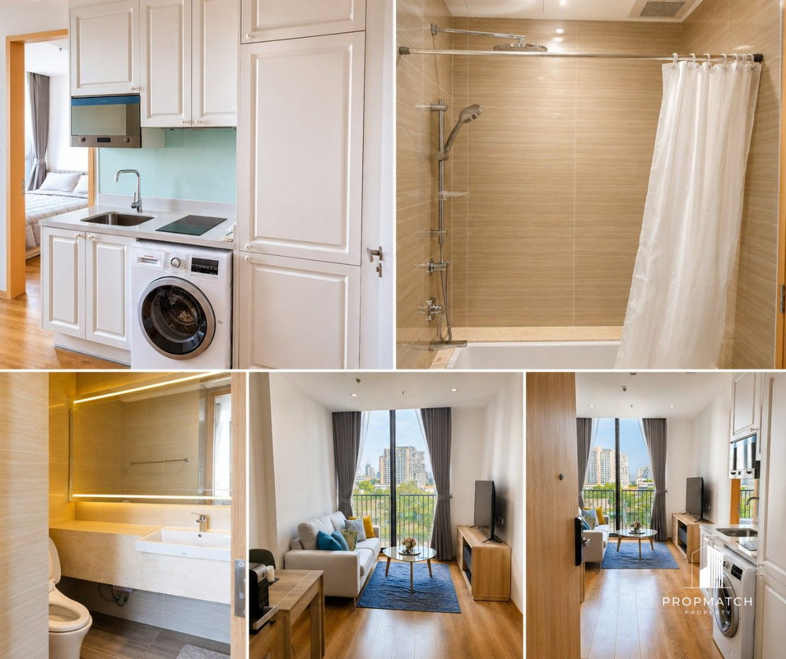 รูป PM038087 ✨Flash Deal ✨ Noble BE33 (1Bed 1Bath 34.5 SQM.) พร้อมอยู่ ! เพียง 26,000 บาทต่อเดือน Tel.0981315848 @propmatch - รูปที่ 11/12