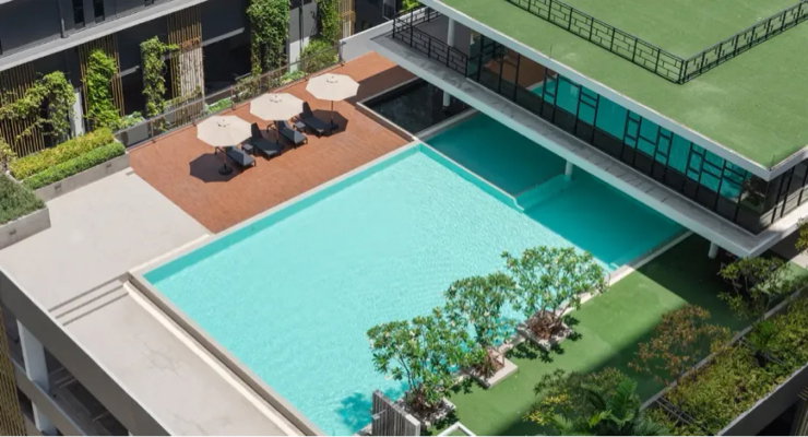 รูป The sky sukhumvit คอนโดห้องสวยเดินทางสะดวก - รูปที่ 11/12