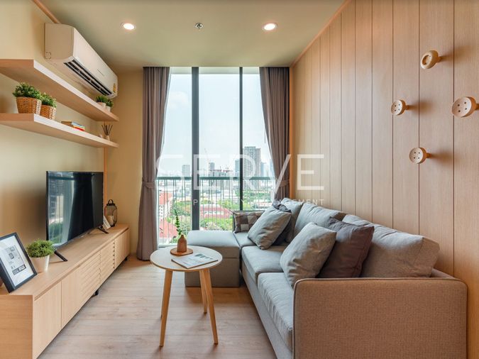 🔥25K🔥 - Japanese Style of 1 Bed Unit on High Fl. with North side (Unblock View Of Asoke) at Noble Recole Sukhumvit 19 Condo / Condo For Rent