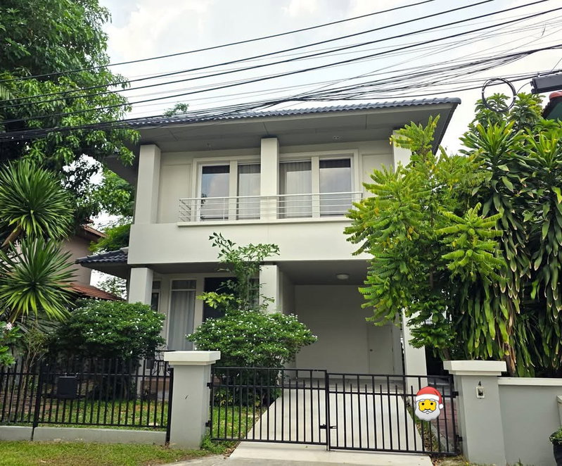 บ้านเดี่ยวให้เช่า : 🏡 บ้านเดี่ยวให้เช่า หมู่บ้านบางกอกวิลล่า ซอยประดิษฐ์มนูธรรม 3 (ลาดพร้าว 84) 3 ห้องนอน 3 ห้องน้ำ บ้านสวย พร้อมเข้าอยู่