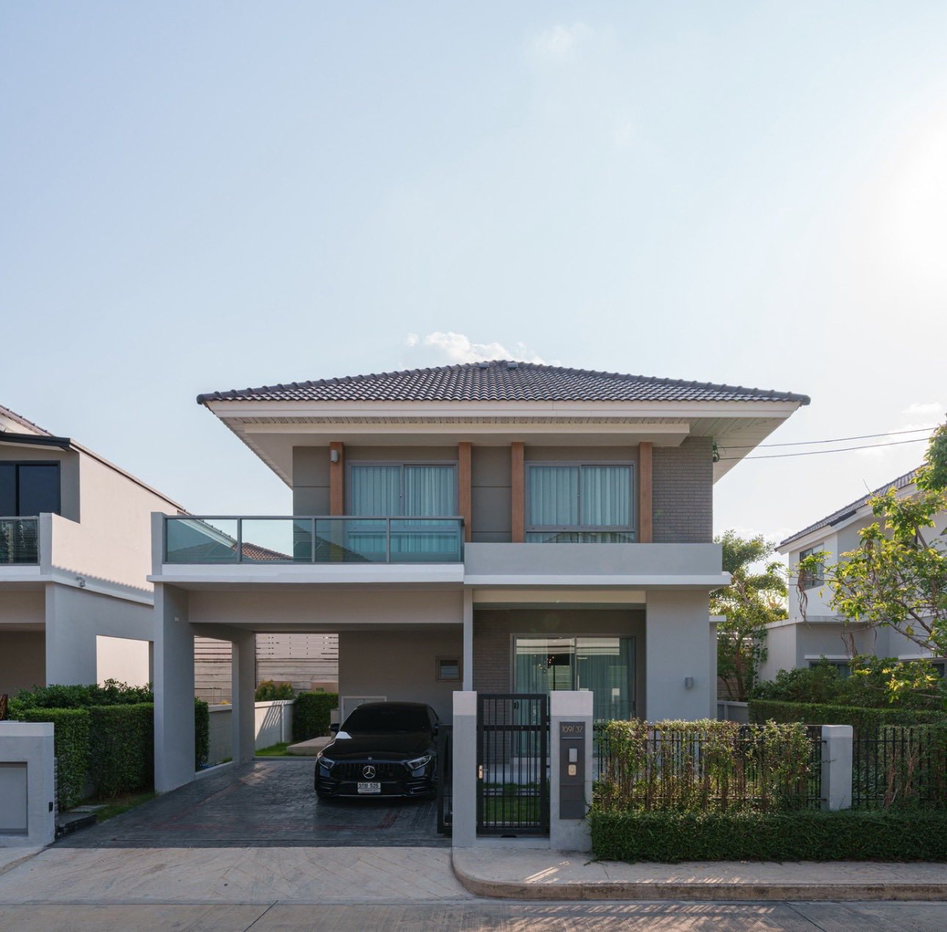 รูป 🔥 ขาย บ้านเดี่ยว Perfect Place สุขุมวิท 77 เฟส 9 ตกแต่งจัดเต็มสไตล์ Modern luxury บิ้วอินใหม่ทั้งหลัง ✨  ไม่เคยเข้าอยู่ ทำเลดีใกล้โรบินสันลาดกระบัง - รูปที่ 1/21