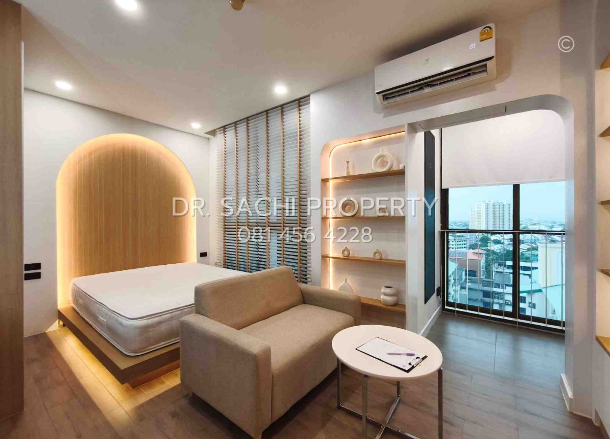 รูป ให้เช่า IDEO Mix Sukhumvit 103 บิ้วอินใหม่ ทั้งห้อง Muji Style ติดรถไฟฟ้า BTS อุดมสุข 0 เมตร - รูปที่ 5/11