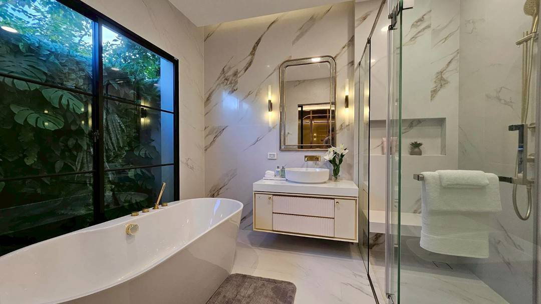 รูป ให้เช่าบ้านหรู Nantawan พระราม 9 กรุงเทพกรีฑา Le Baron Fully Furnished - รูปที่ 12/13