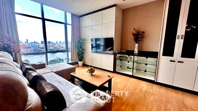 Condos for rent : 2-BR Condo at Baan Sathorn Chaopraya near BTS Krung Thon Buri (ID 2964567)