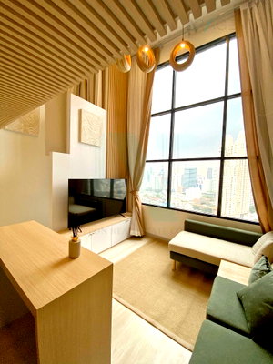 Condos for sale : 🎉 For Sell Condo KNIGHTSBRIDGE PRIME SATHORN Building 1, Floor 28,Duplex, Room size 37 sqm