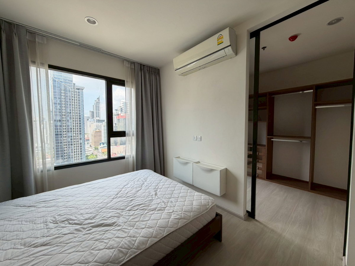 รูป 🌳 ให้เช่าคอนโด Life Asoke ขนาด 35 ตรม. 1 นอน Plus ฝั่ง South นัดดูห้องที่ 0993529495 - รูปที่ 6/9
