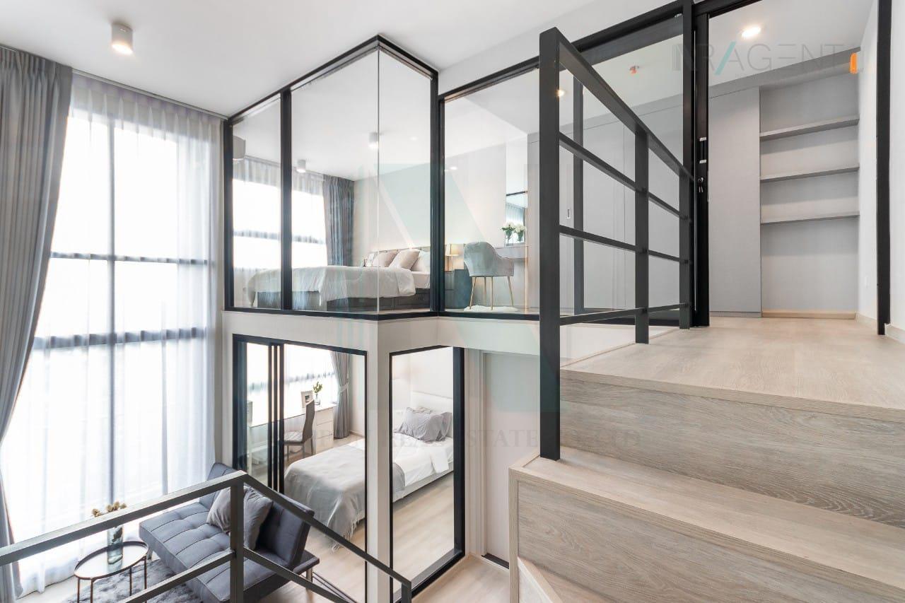รูป 🚩Best room!🚩 ให้เช่าคอนโด ไอดีโอ จรัญฯ 70 - ริเวอร์วิว อาคาร 1 ชั้น 33 Duplex 2 ห้องนอน ขนาด 51.00 ตรม ใกล้ โลตัส จรัญสนิทวงศ์ - รูปที่ 5/8