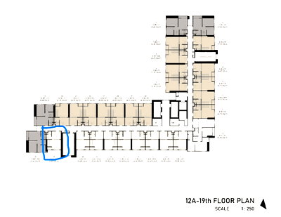 ขายคอนโด : ขายดาวน์ราคาทุน! ราคารอบแรกสุด (Presale) 1 Bed Duo Space ชั้น 17 วิวเมือง @Origin Place Chaengwattana