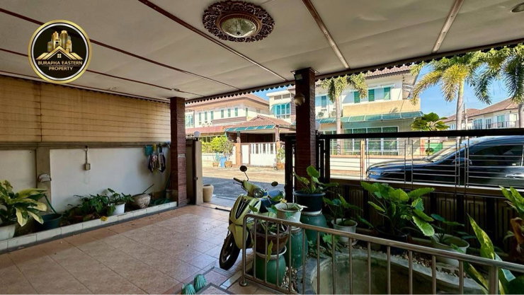 picture Urgent sale! Mangmee Srisuk Village, corner unit, Sriracha District, Chonburi Province. - 8/9