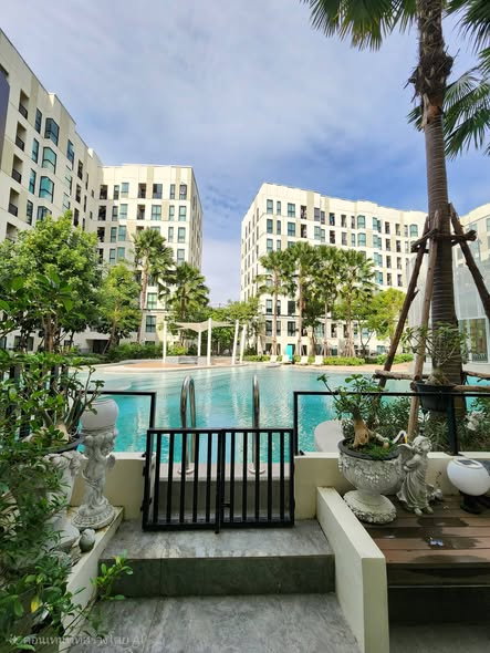 รูป 🔥 ขายด่วน ✅คอนโด ยูนิโอ สุขุมวิท 72 (Unio Sukhumvit 72) คอนโดสไตล์รีสอร์ท ห้องหายาก Duplex Pool Access ติดสระว่ายน้ำใกล้ BTS แบริ่ง - รูปที่ 8/8