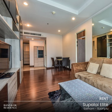 Rental Condo ✨ Supalai Elite Sathorn-Suanplu, 2BR, 84 sqm, 40K 🛋️ Nice Unit, Fully Furnished, Near MRT Lumphini 