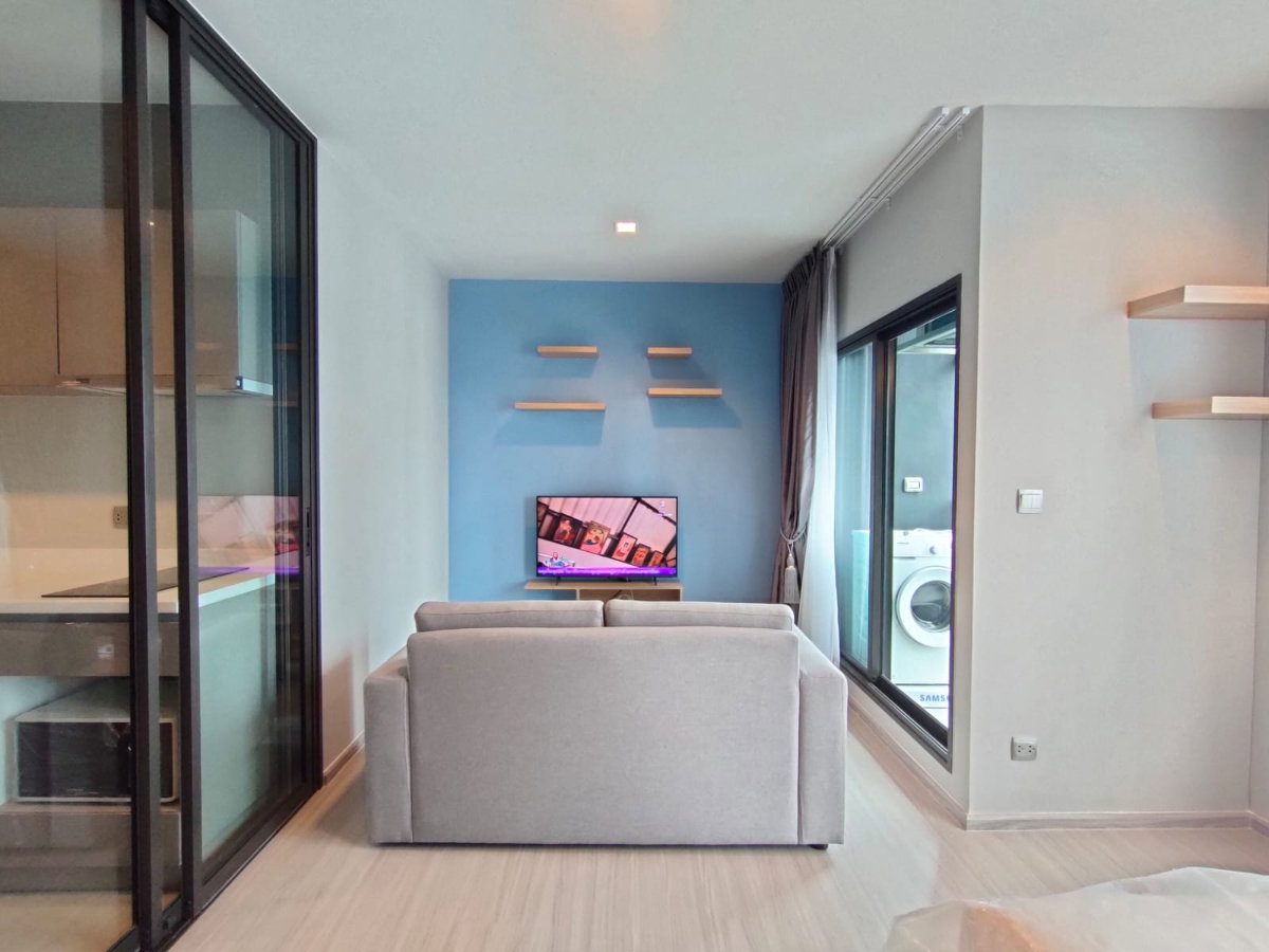 รูป Life Asoke-Rama9 for rent ไลฟ์ อโศก-พระรามเก้า ให้เช่า Cheapest Price ราคา : 17,500 baht Floor : 38th floor Block : A Sqm : 27.05sqm 1 Bedroom - รูปที่ 1/12