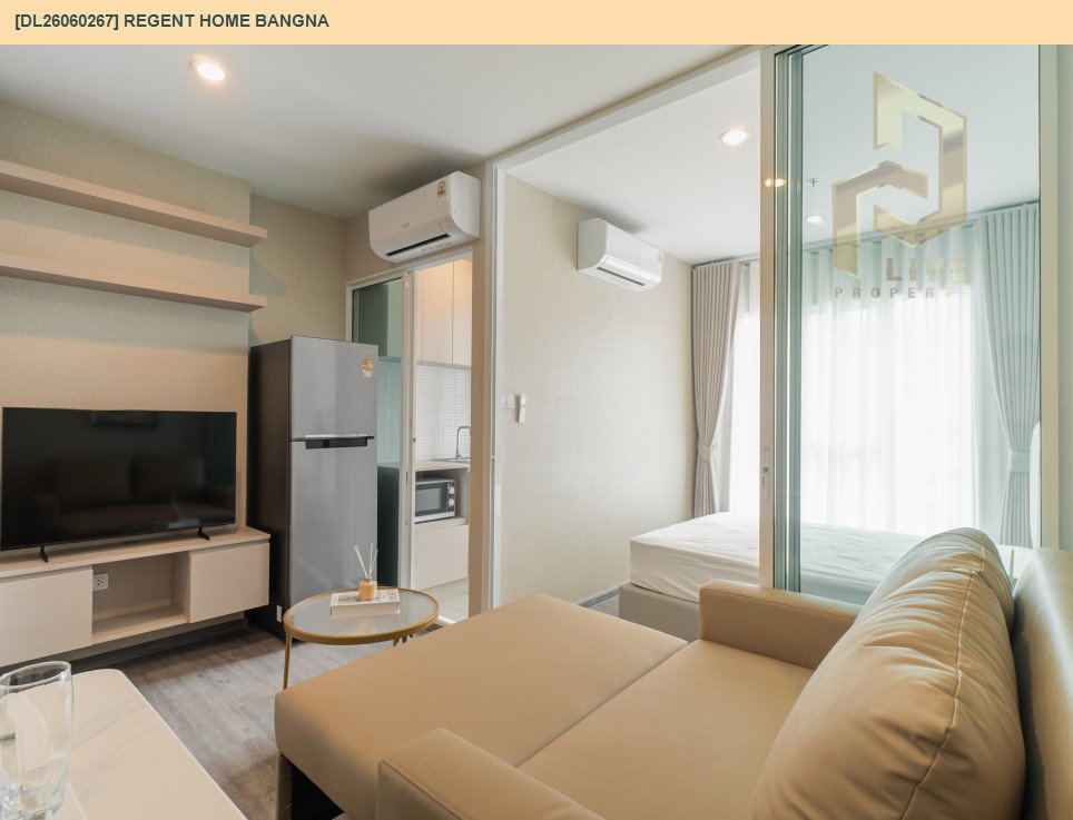 รูป DL26060267 ให้เช่าคอนโด รีเจ้นท์ โฮม บางนา (Regent home bangna) ใกล้ BTS บางนา พร้อมเข้าอยู่ โทรด่วน 0638692663 LineID @952jdxxk - รูปที่ 7/13
