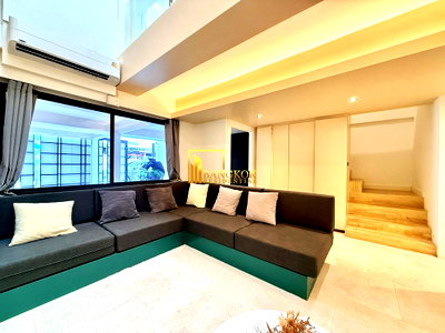 Townhouses for rent Bangna Commercial College : Beautifully Renovated 2 Bedroom Townhouse in Phra Khanong - BR49032CD