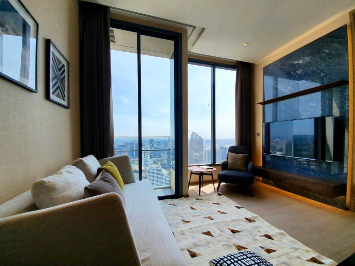 รูป ห้องว่าง* ✅ ✅ ให้เช่า - The ESSE Asoke , Super Luxury 1 ห้องนอน พร้อมเข้าอยู่ ติดต่อไลน์ @bktasset โทร 095-325-8928 - รูปที่ 5/7