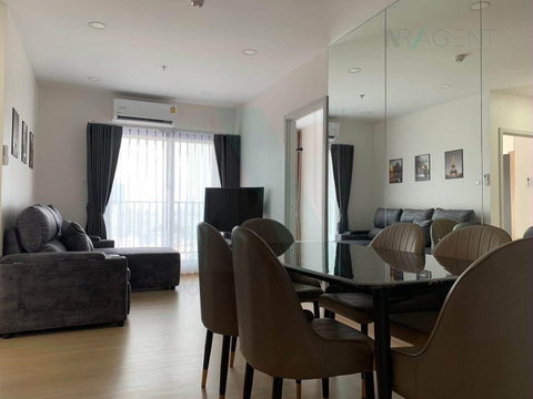For Rent Condo SUPALAI VERANDA RAMKHAMHAENG Building A, Floor 11,2 bed room, Room size 59 sqm
