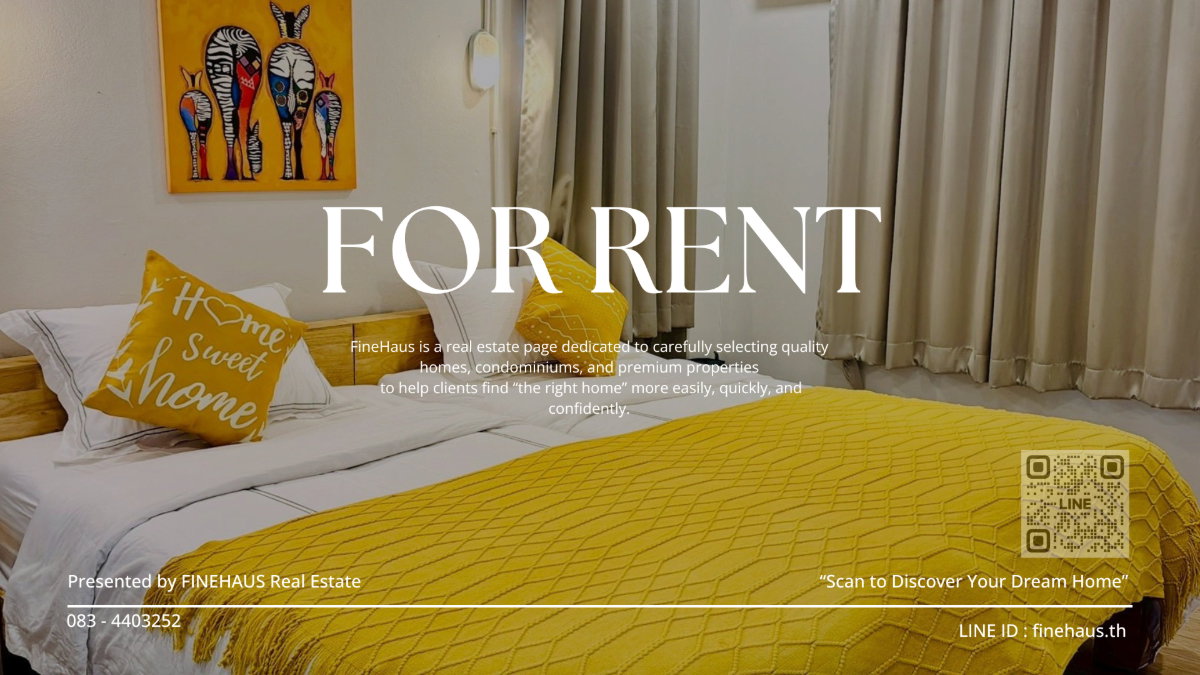 รูป R-093 ทาวน์เฮาส์ให้เช่า เหมาะสำหรับทำ Airbnb ใกล้วัดพระสิงห์ ย่าน Old Town - รูปที่ 1/10