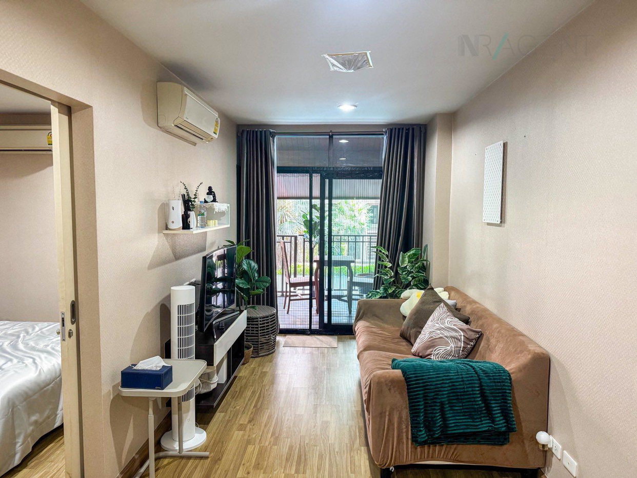รูป 🎊 ให้เช่าคอนโด บ้านนวธารา เกษตร-นวมินทร์ อาคาร B ชั้น 2 1 ห้องนอน ขนาด 46 ตรม ใกล้ เชลเตอร์เอาท์เล็ท - รูปที่ 2/8