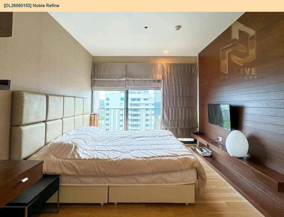 รูป DL26060153 ขายคอนโด โนเบิล รีไฟน์ (Noble Refine) ใกล้ BTS พร้อมพงษ์ พร้อมเข้าอยู่ โทรด่วน 0653619502 LineID @952jdxxk - รูปที่ 11/15