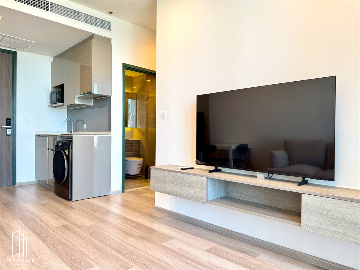 รูป For rent Whizdom Essence 2 ห้องนอน เฟอร์ครบพร้อมอยู่ วิวโล่ง @32,000 Baht - รูปที่ 3/16