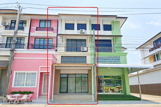 รูป สนามบินสุวรรณภูมิ1 กม. กิ่งแก้ว8-16 เมกา บางนา 3 กม. อาคารพาณิชย์เช่า ราชาเทวะ 3นอน 3น้ำ 19 ตารางวา 266ตารางเมตร ตลาดกิ่งแก้ว - รูปที่ 1/8