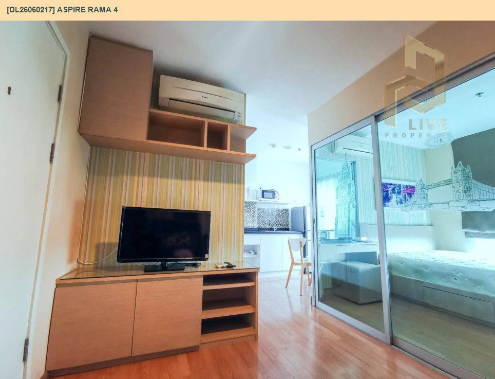 รูป DL26060217 ให้เช่าคอนโด แอสปาย พระราม 4 (Aspire Rama 4) ใกล้ BTS เอกมัย พร้อมเข้าอยู่ โทรด่วน 0614453194 LineID @952jdxxk - รูปที่ 2/5